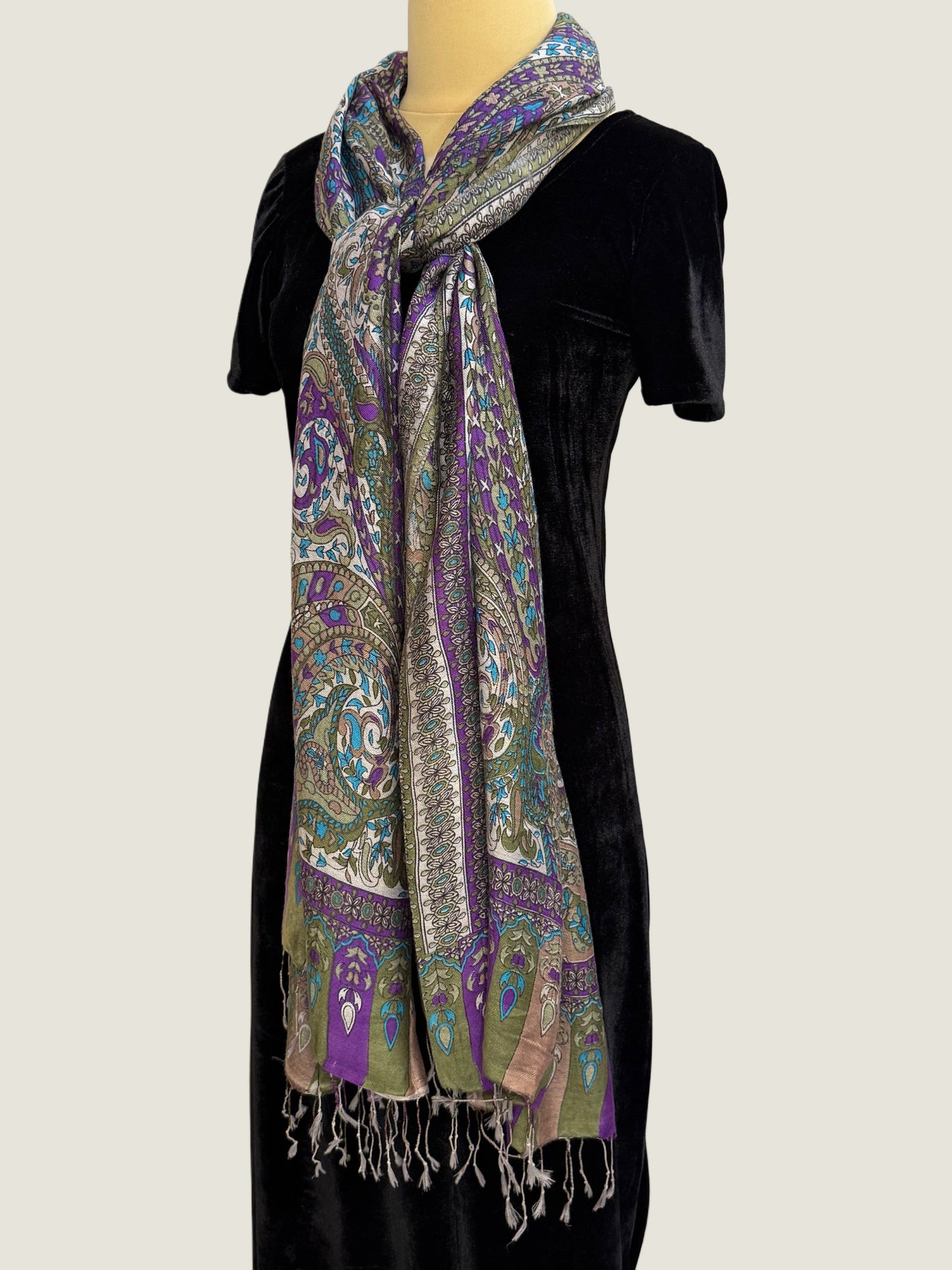 Ivy Floral Printed Stole