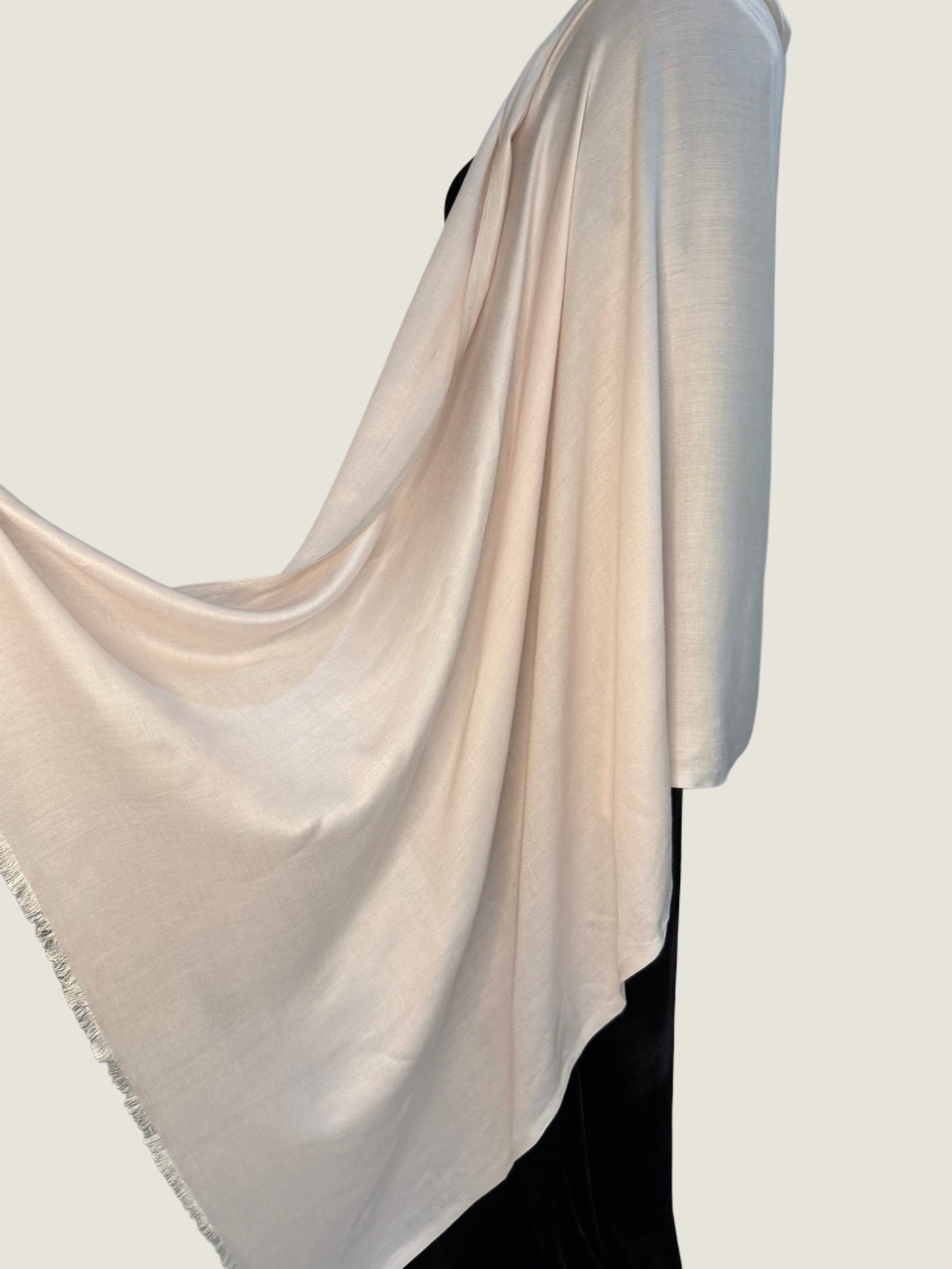 Baby Pink Reversible Stole