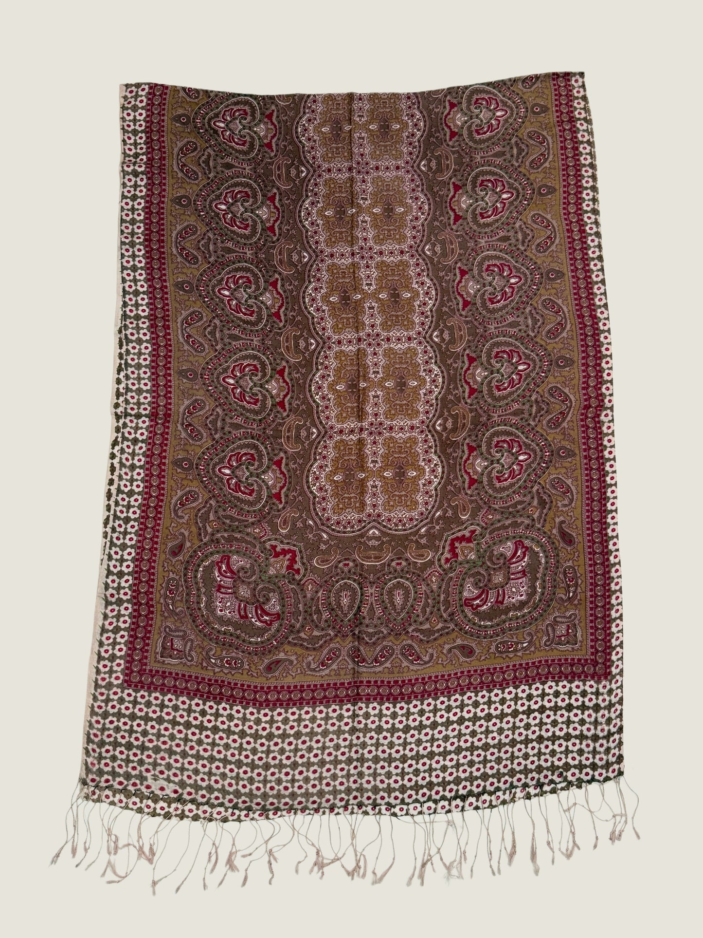 Autumn Floral Printed Stole