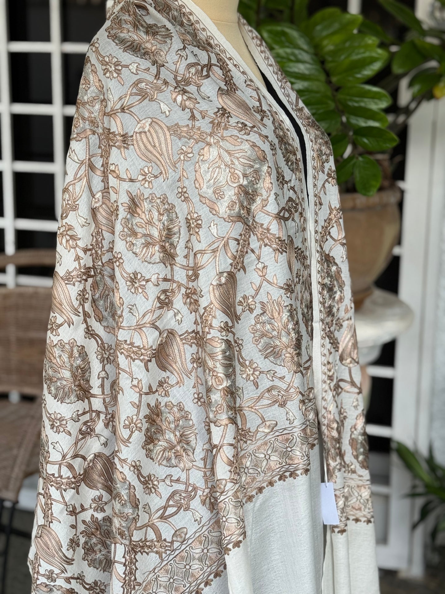 Tulip Stole Beige