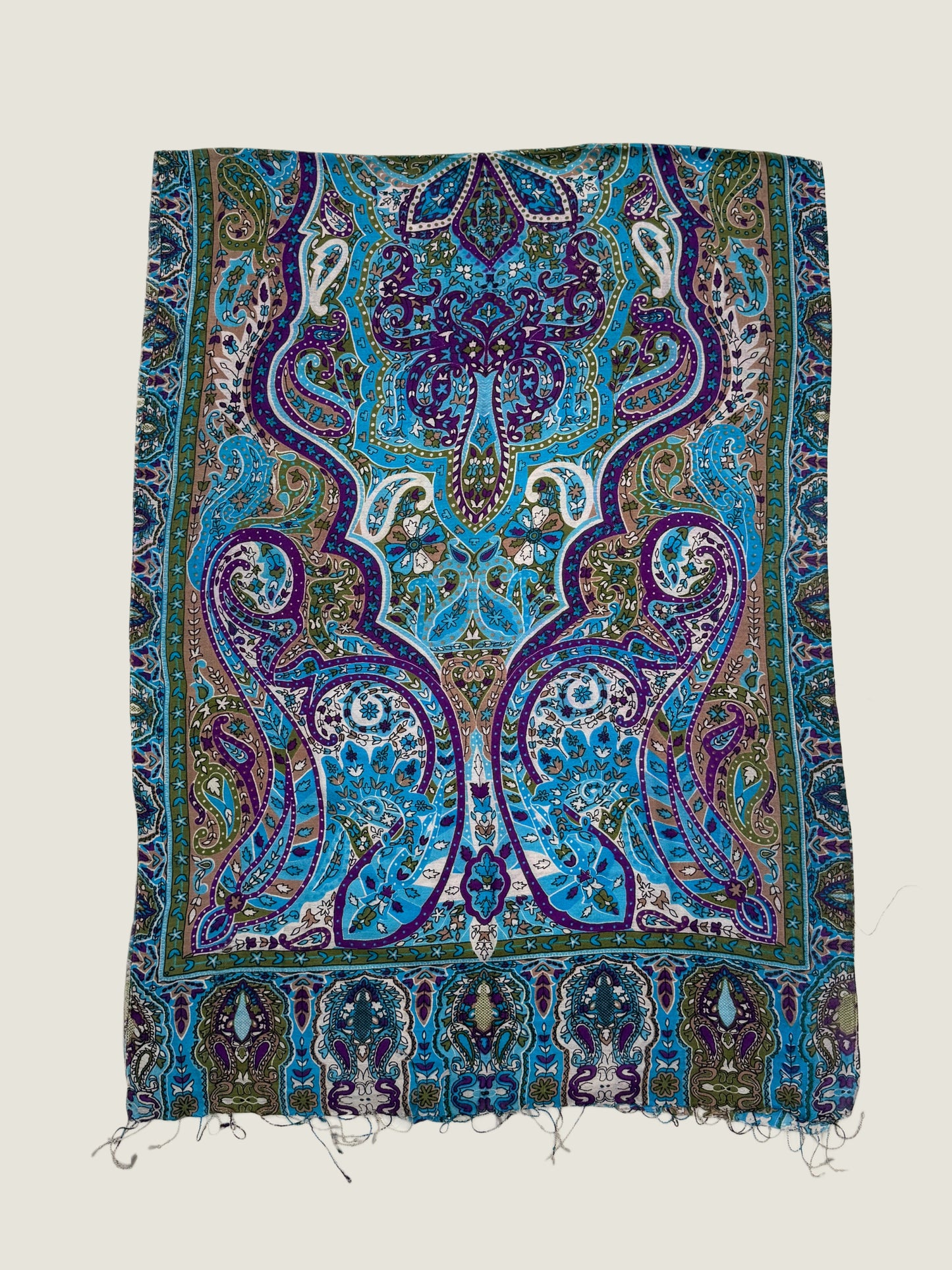 Sapphire Floral Printed Stole