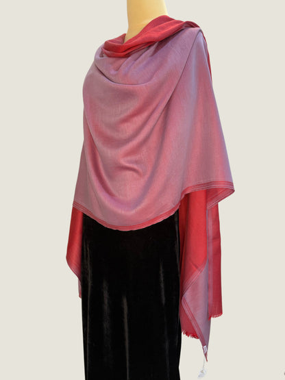Pomegranate Reversible Stole