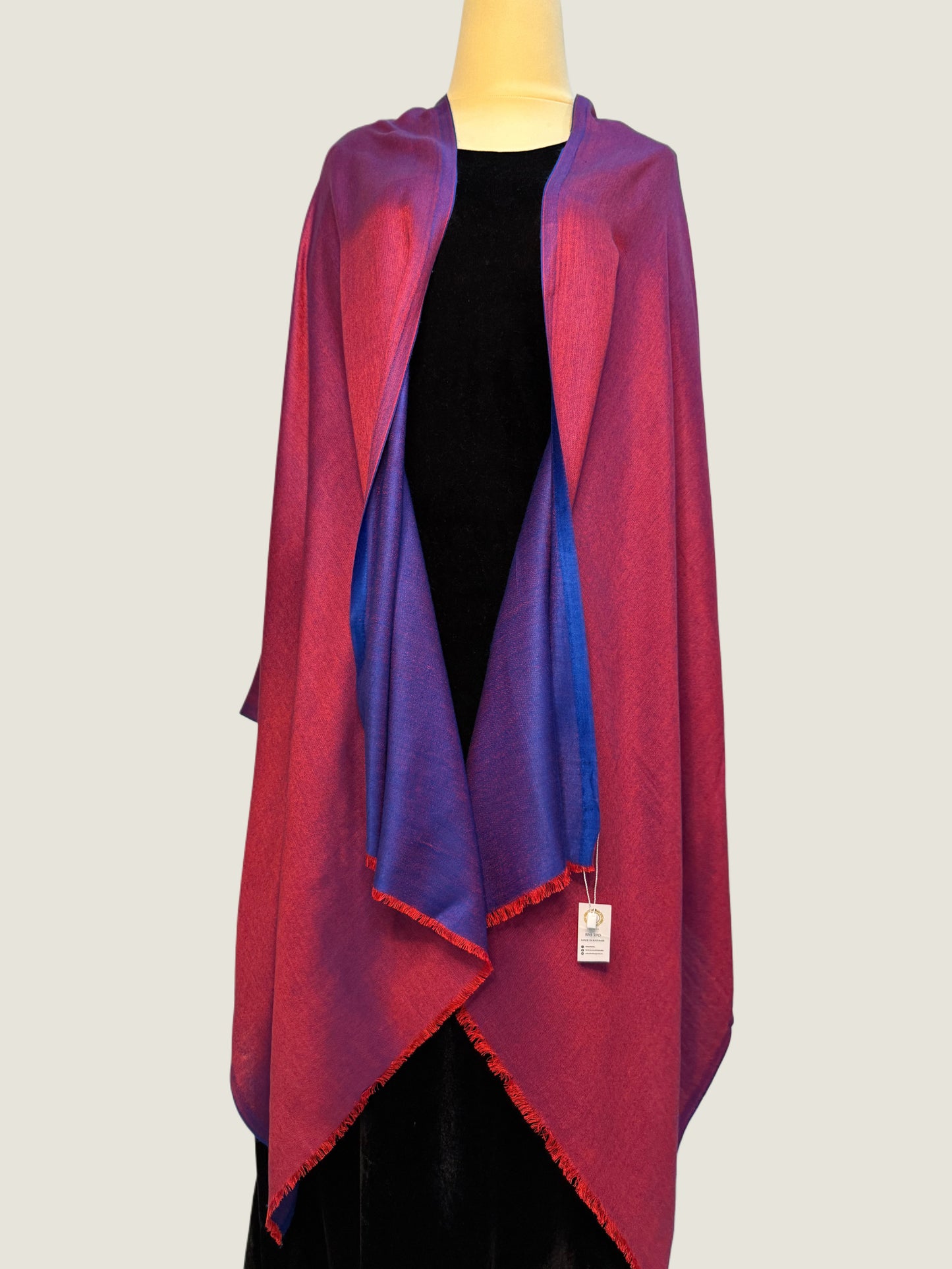 Hydrangea Reversible Stole