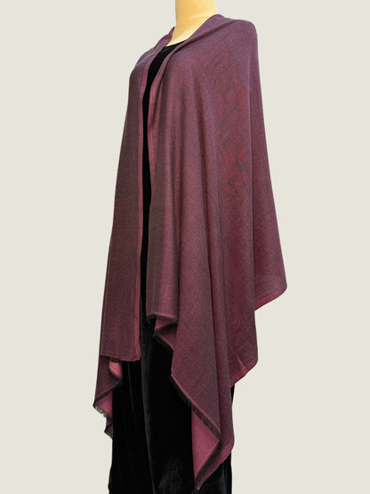 Dusky Rose Reversible Stole