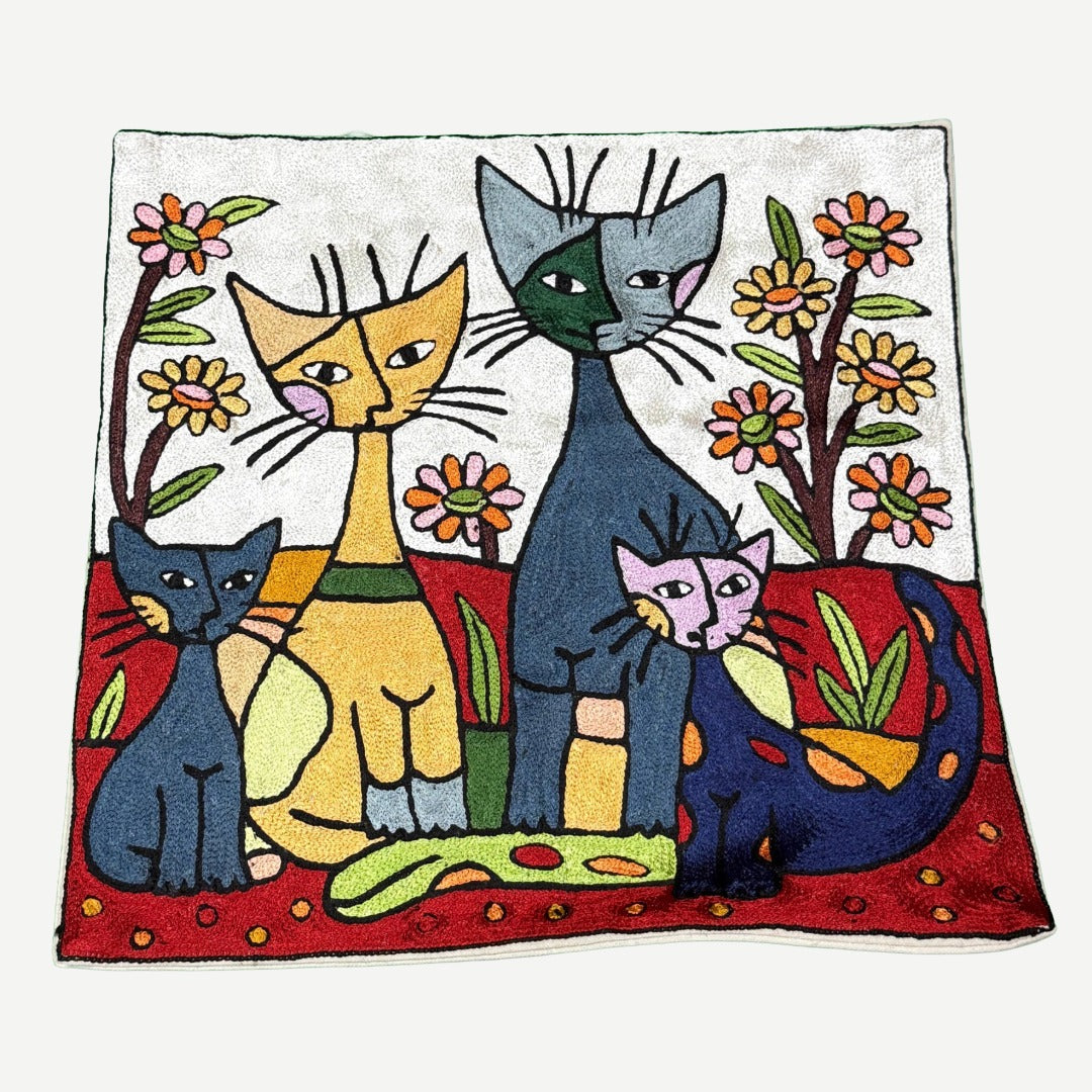 Cat Cushion Cover