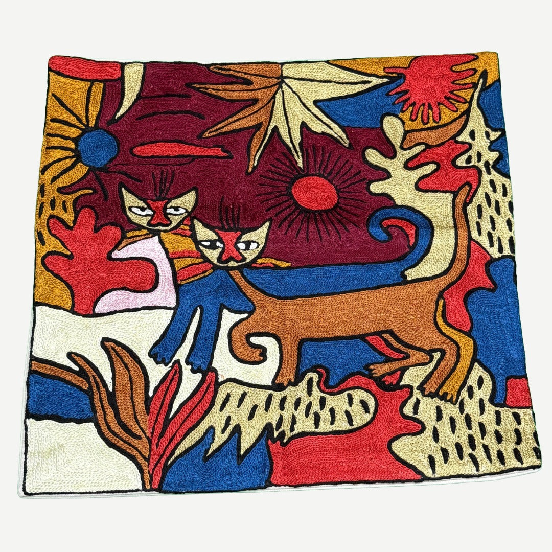 Cat Cushion Cover