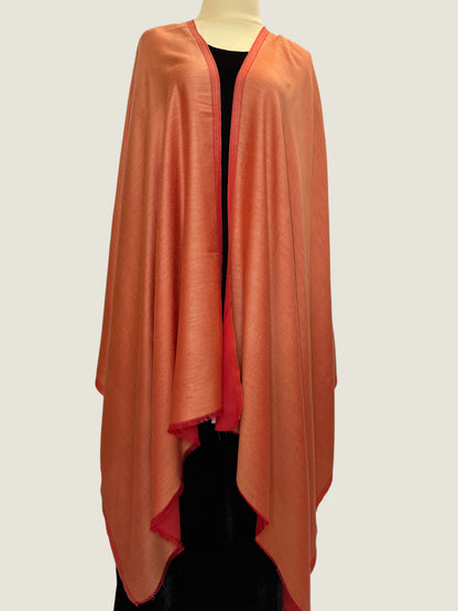 Grapefruit Reversible Stole