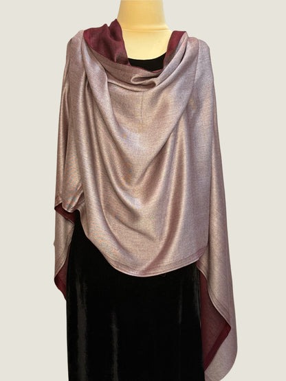 Mulberry Reversible Stole