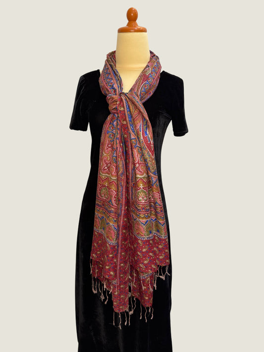 Phoenix Floral Printed Stole