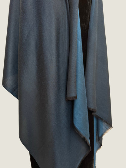 Royal Blue Reversible Stole