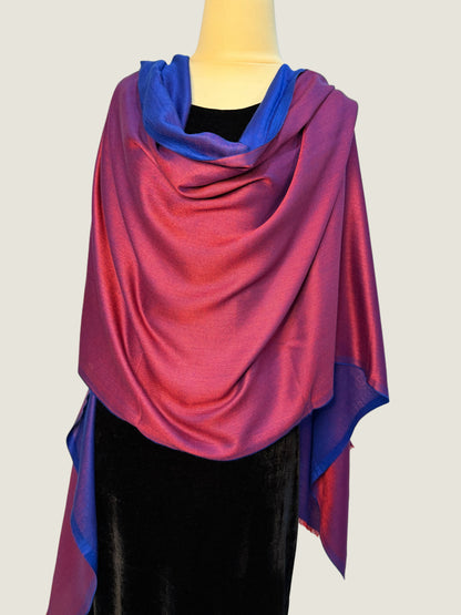 Hydrangea Reversible Stole