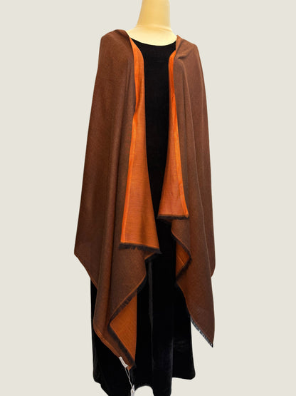 Persimmon Reversible Stole