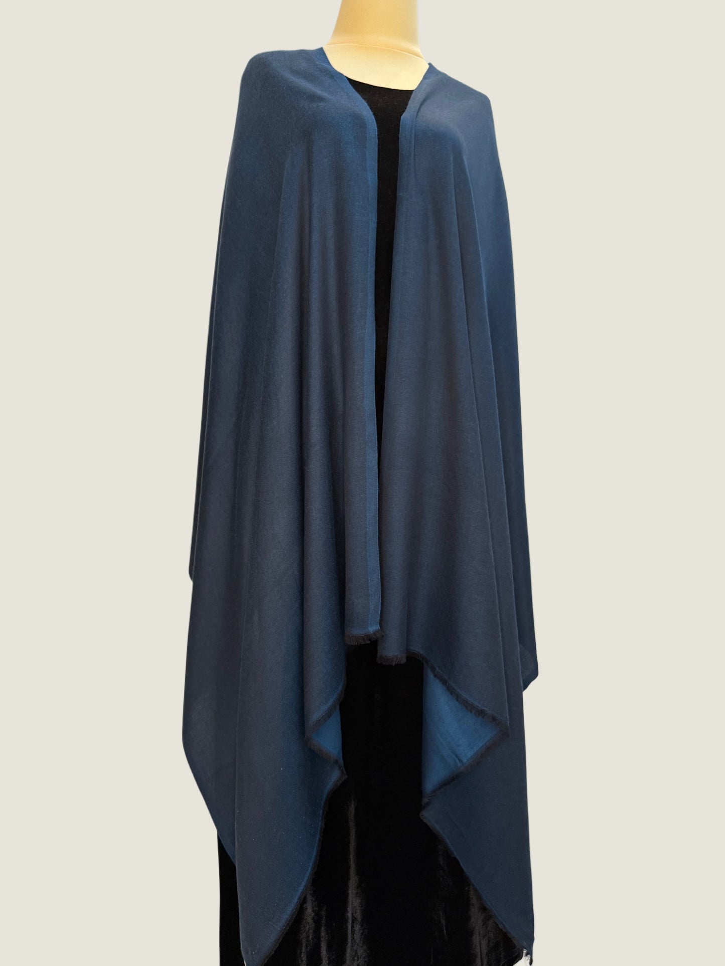 Royal Blue Reversible Stole