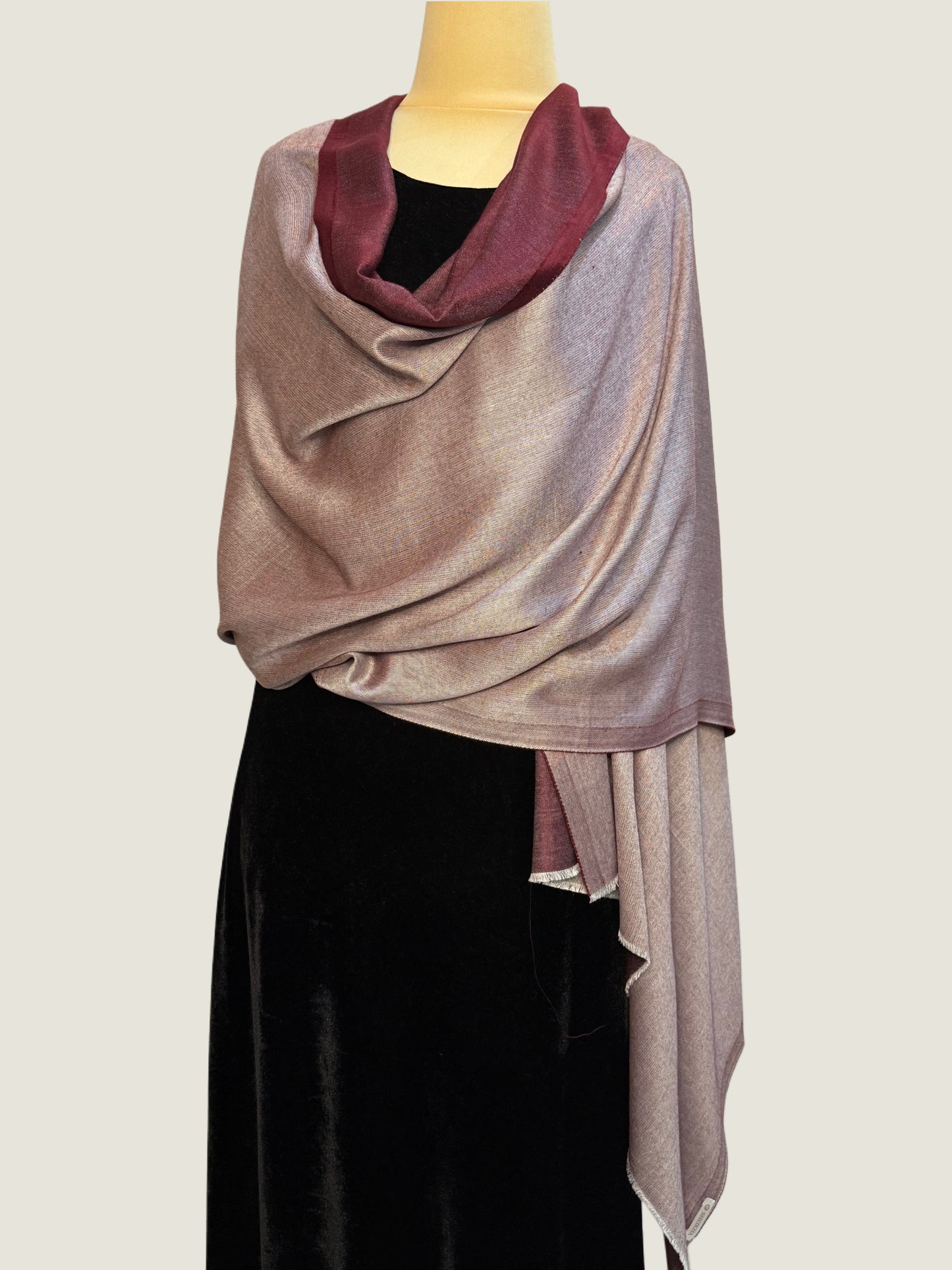 Mulberry Reversible Stole