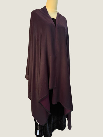 Plum Reversible Stole
