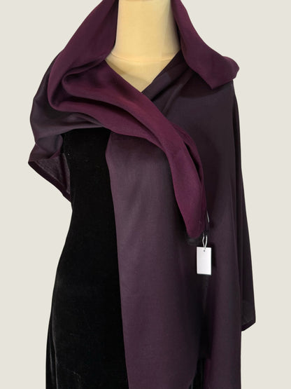 Plum Reversible Stole
