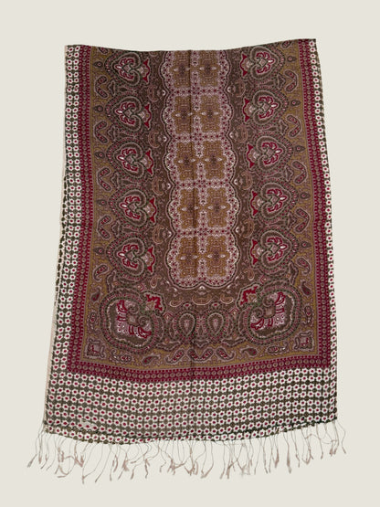 Autumn Floral Printed Stole