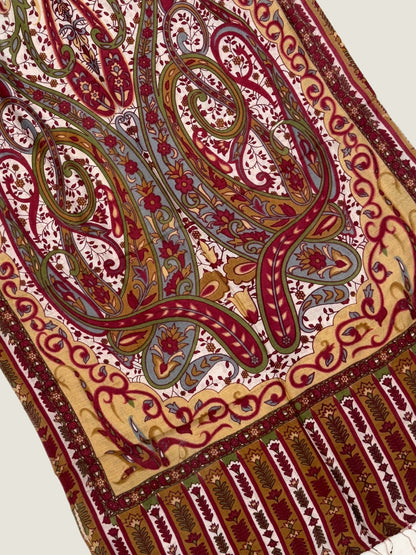 Baroque Garden Floral Printed Stole