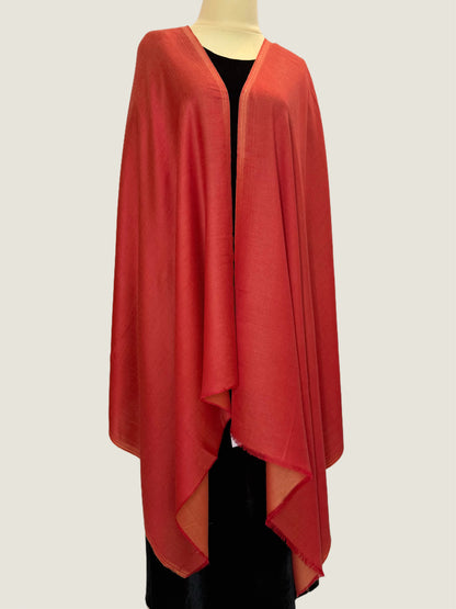 Grapefruit Reversible Stole