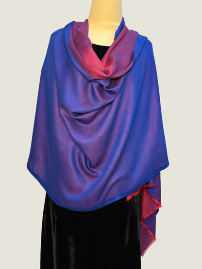 Hydrangea Reversible Stole