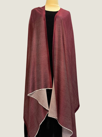Mulberry Reversible Stole