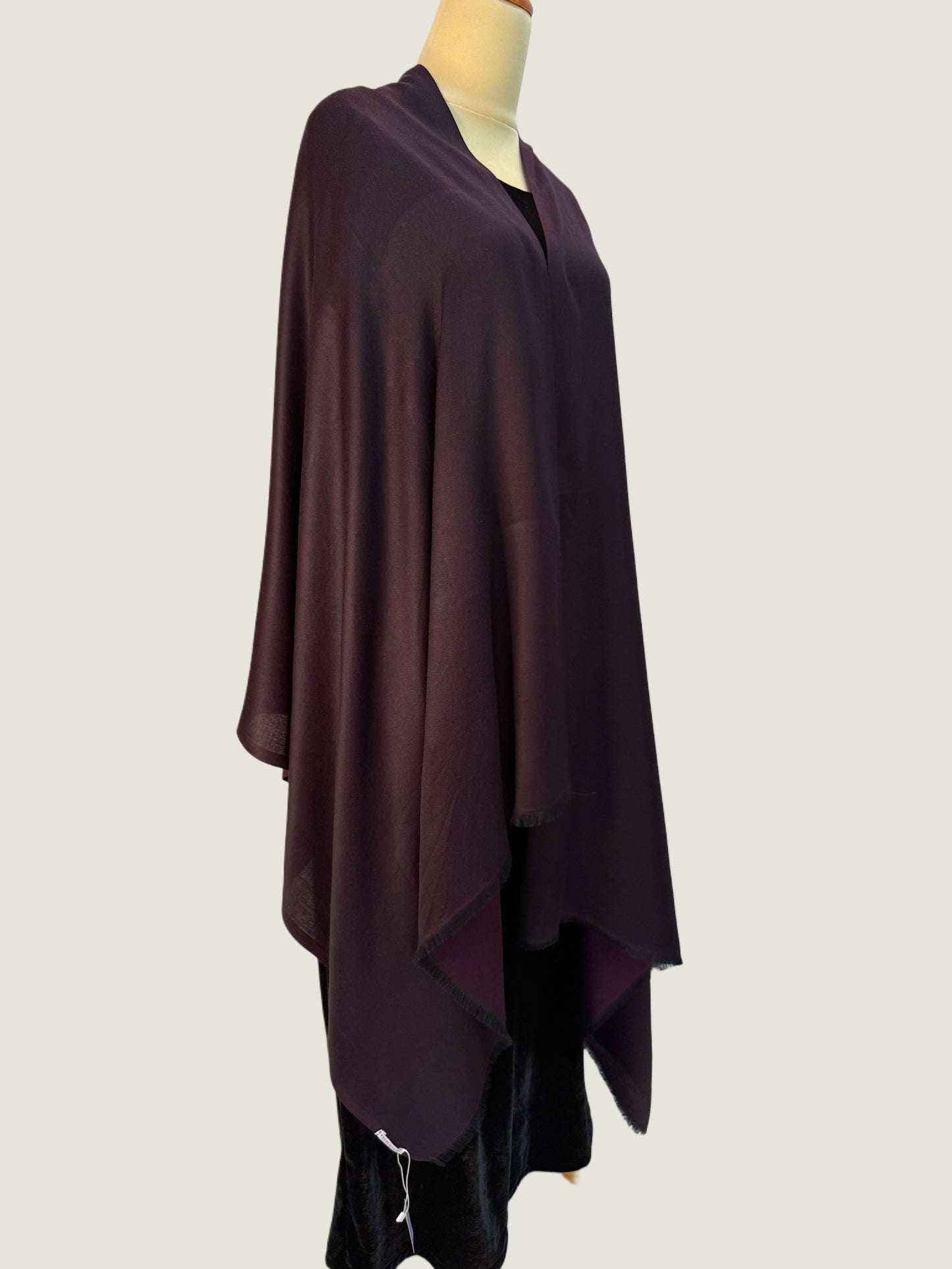 Plum Reversible Stole