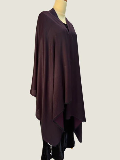 Plum Reversible Stole