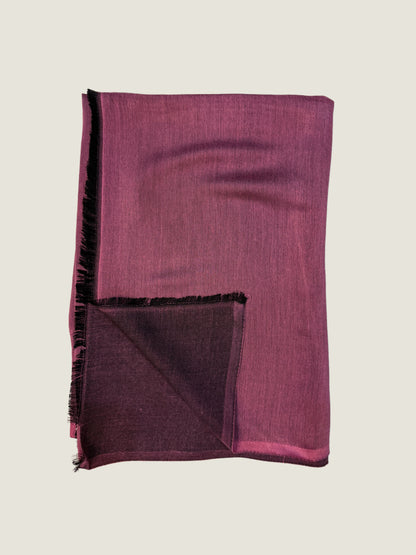 Dusky Rose Reversible Stole