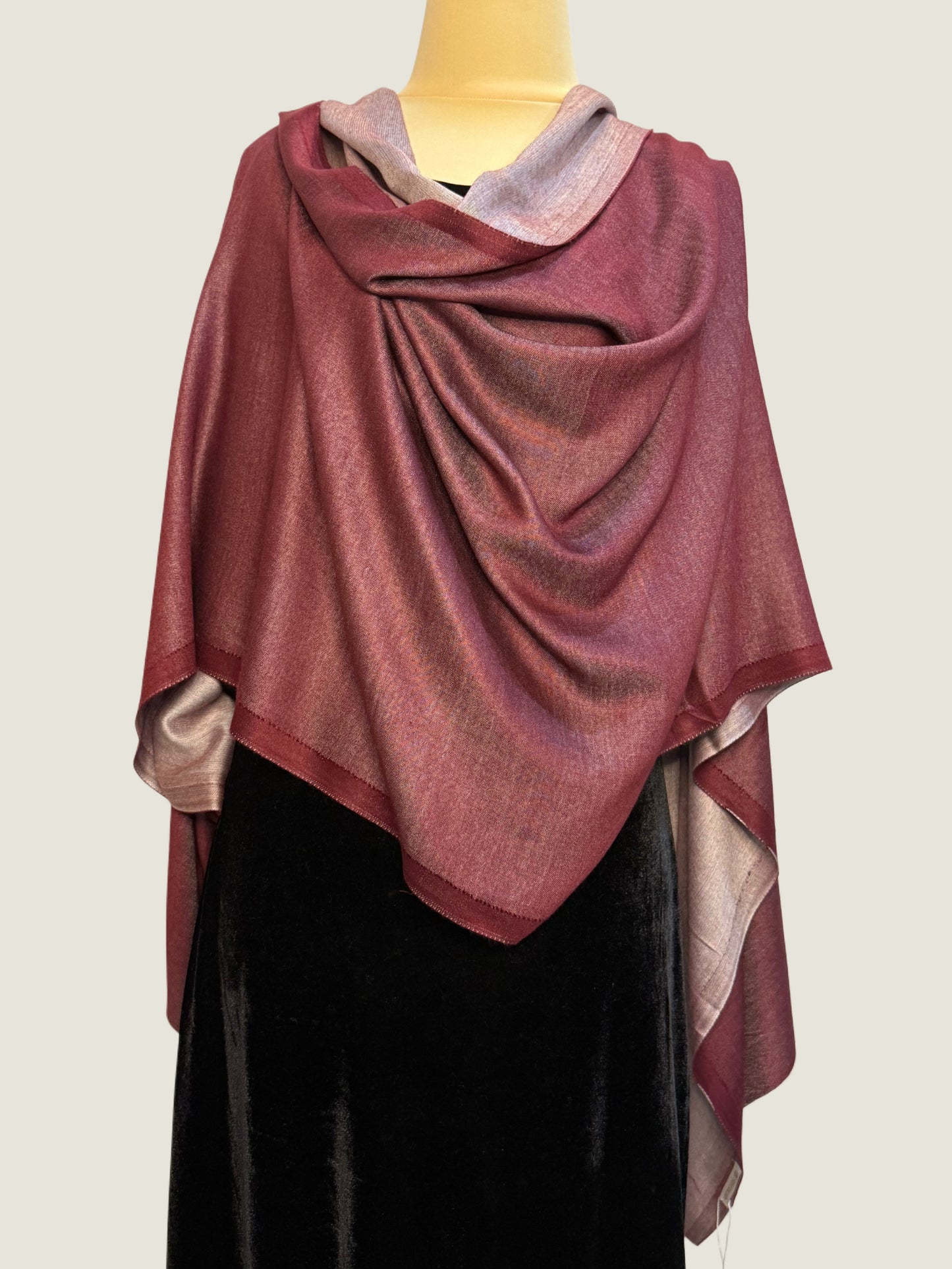 Mulberry Reversible Stole