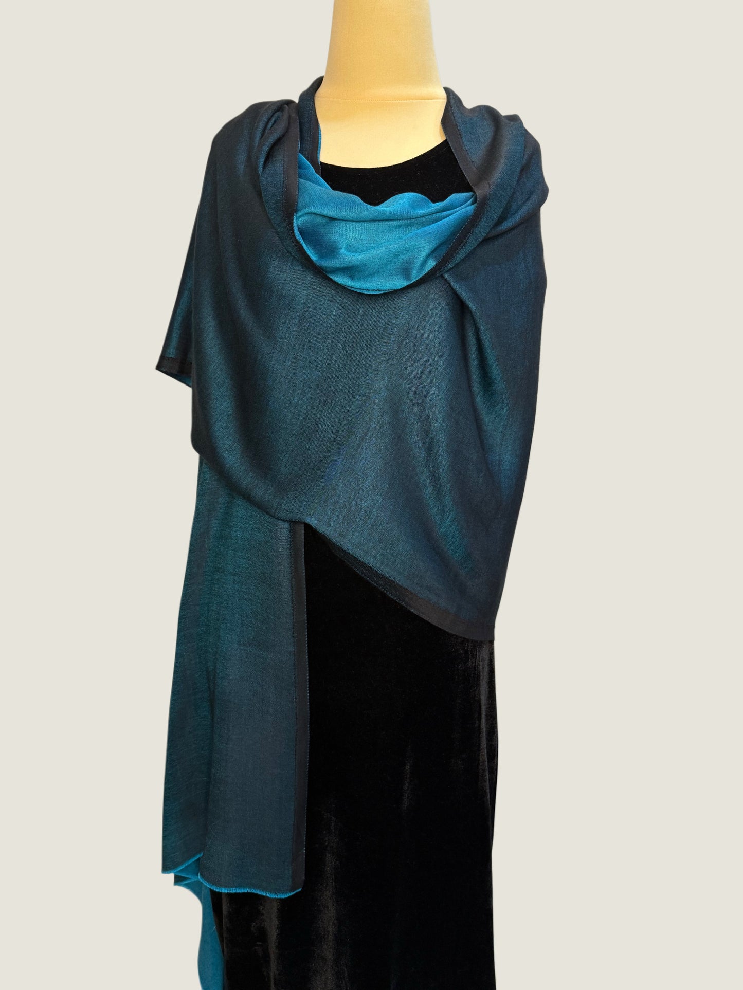 Peacock Reversible Stole