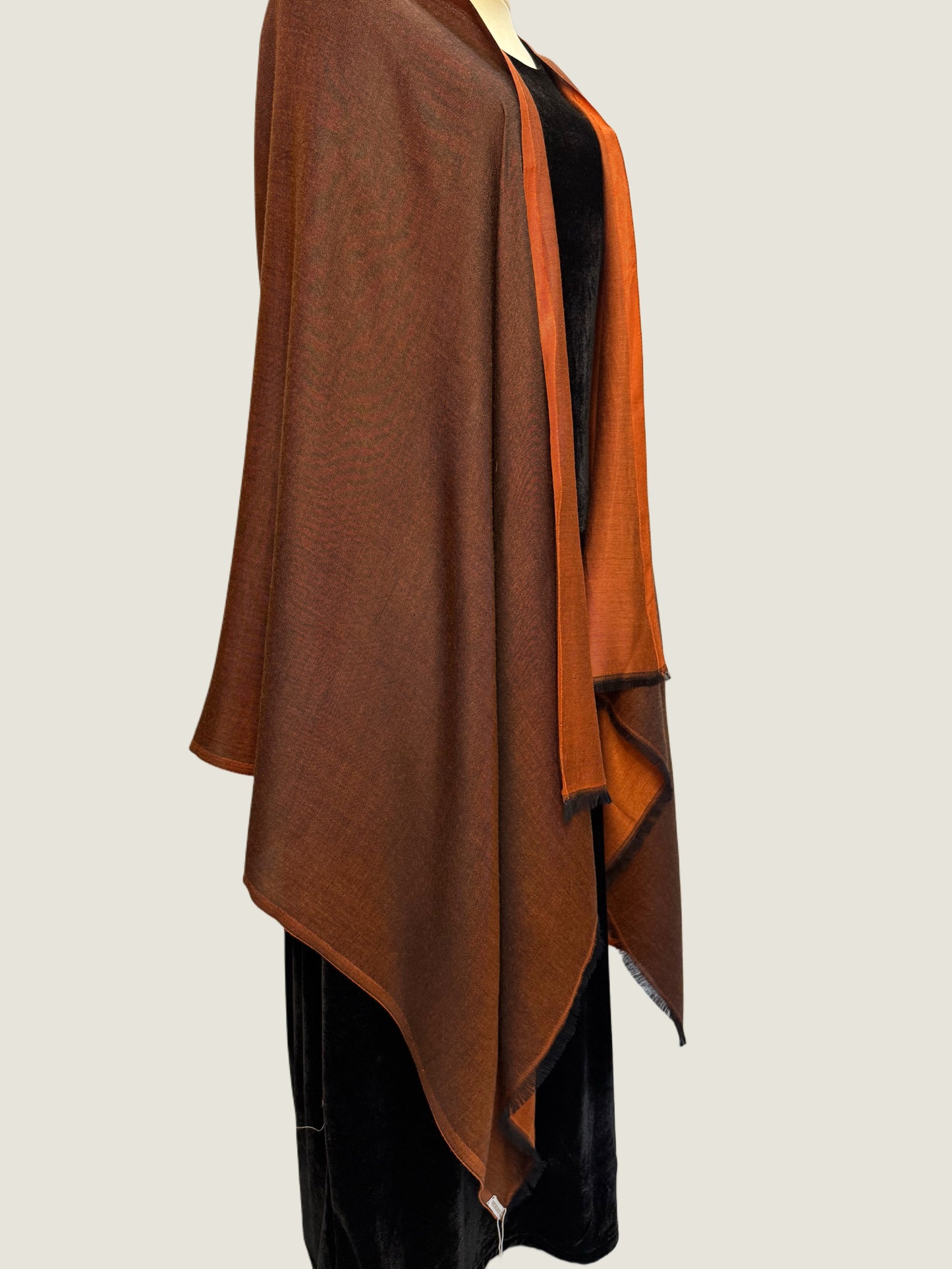 Persimmon Reversible Stole