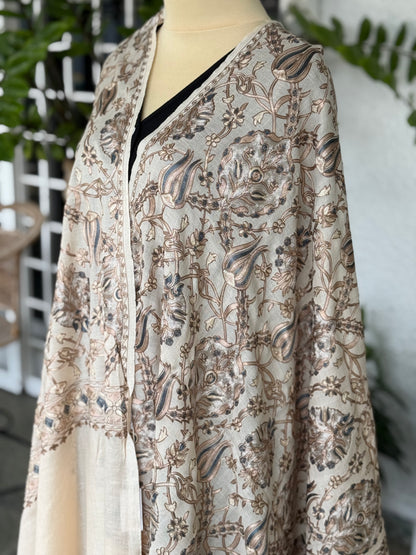 Tulip Stole Beige