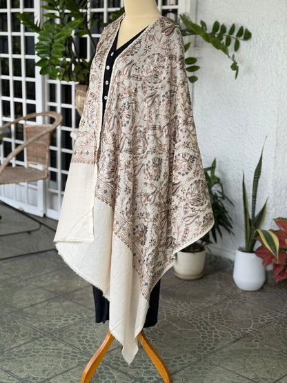 Tulip Stole Beige