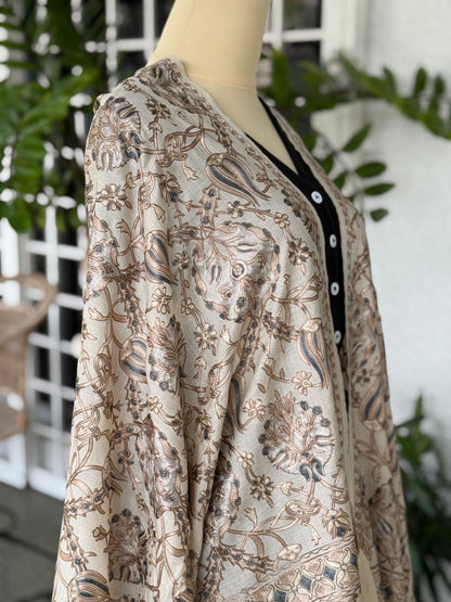Tulip Stole Beige