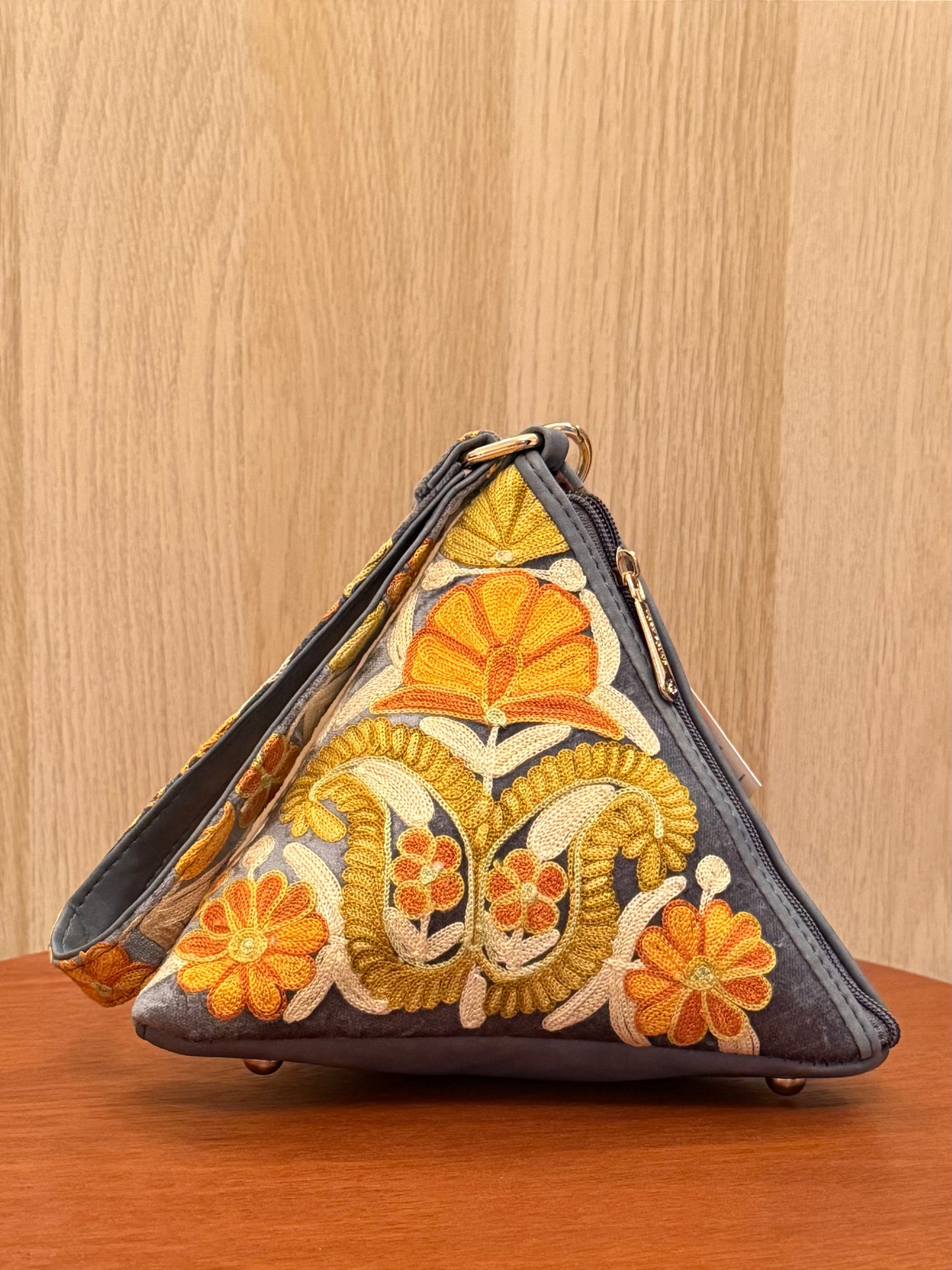 Floral Pyramid Bag