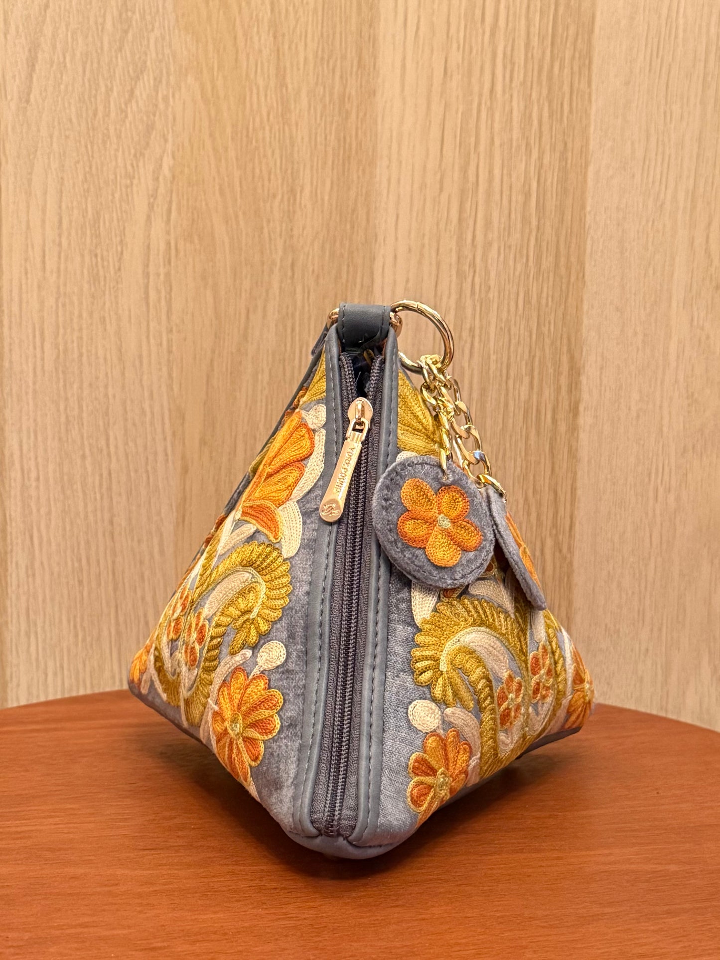 Floral Pyramid Bag