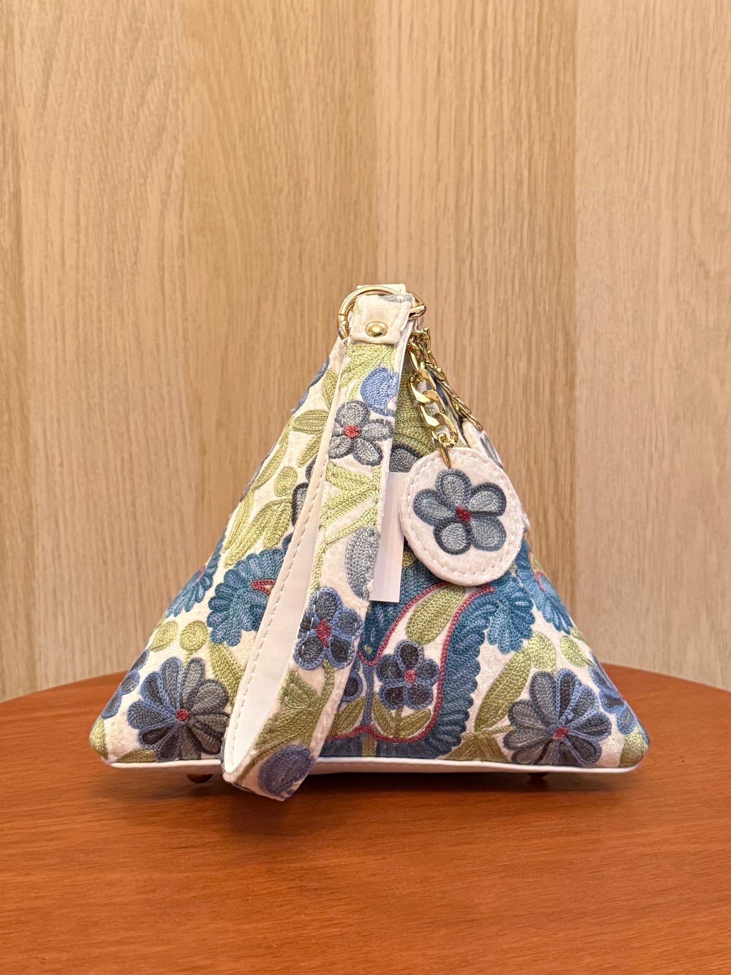 Floral Pyramid Bag