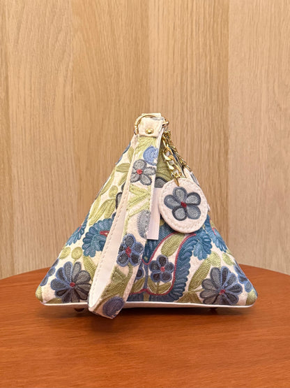 Floral Pyramid Bag