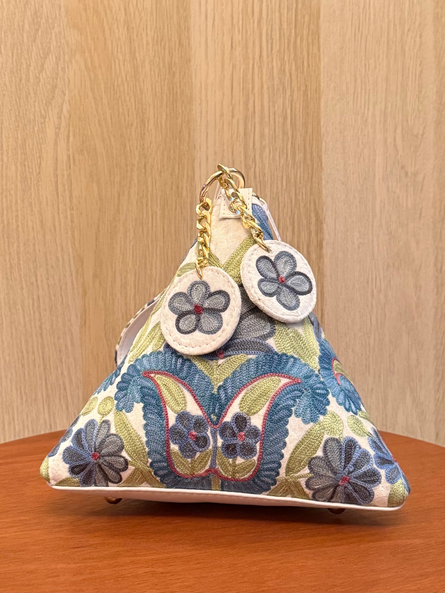 Floral Pyramid Bag