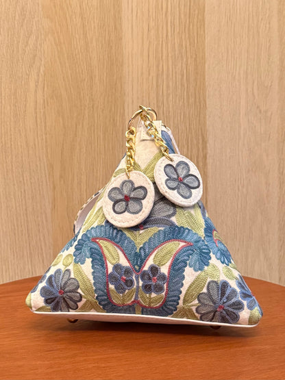Floral Pyramid Bag