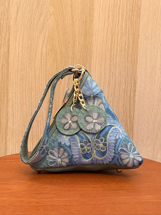 Floral Pyramid Bag