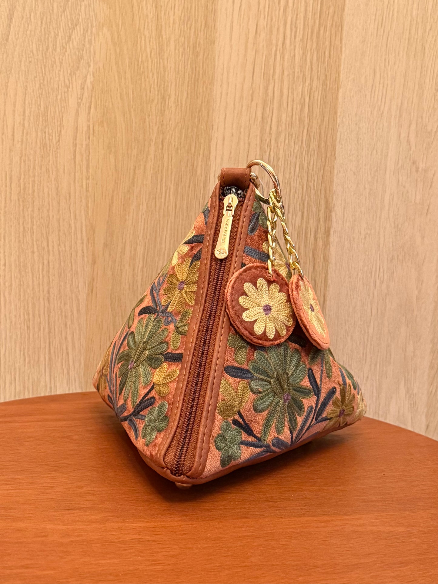 Floral Pyramid Bag