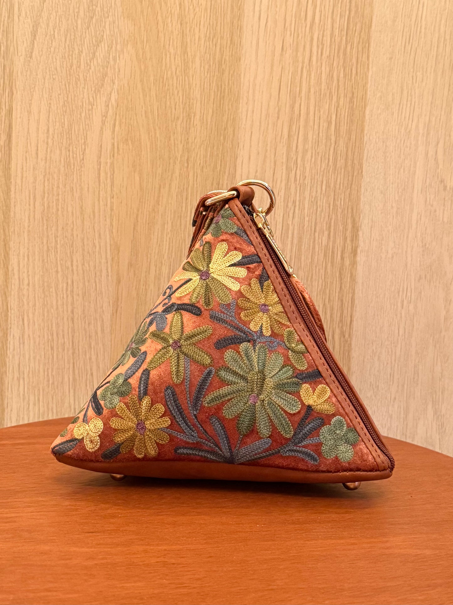 Floral Pyramid Bag