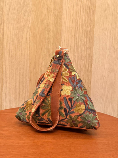 Floral Pyramid Bag