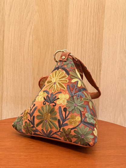 Floral Pyramid Bag