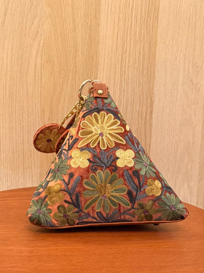 Floral Pyramid Bag