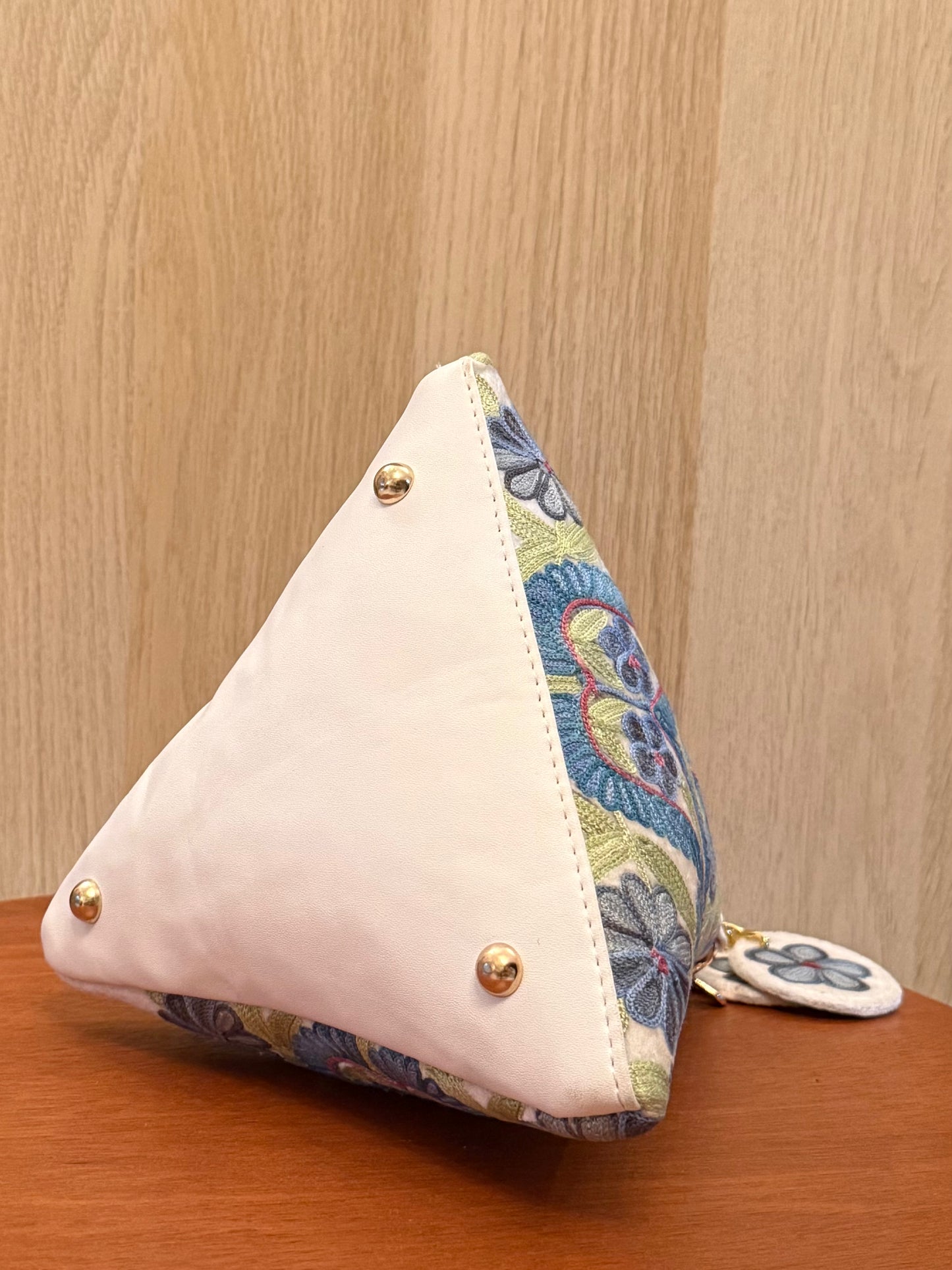 Floral Pyramid Bag