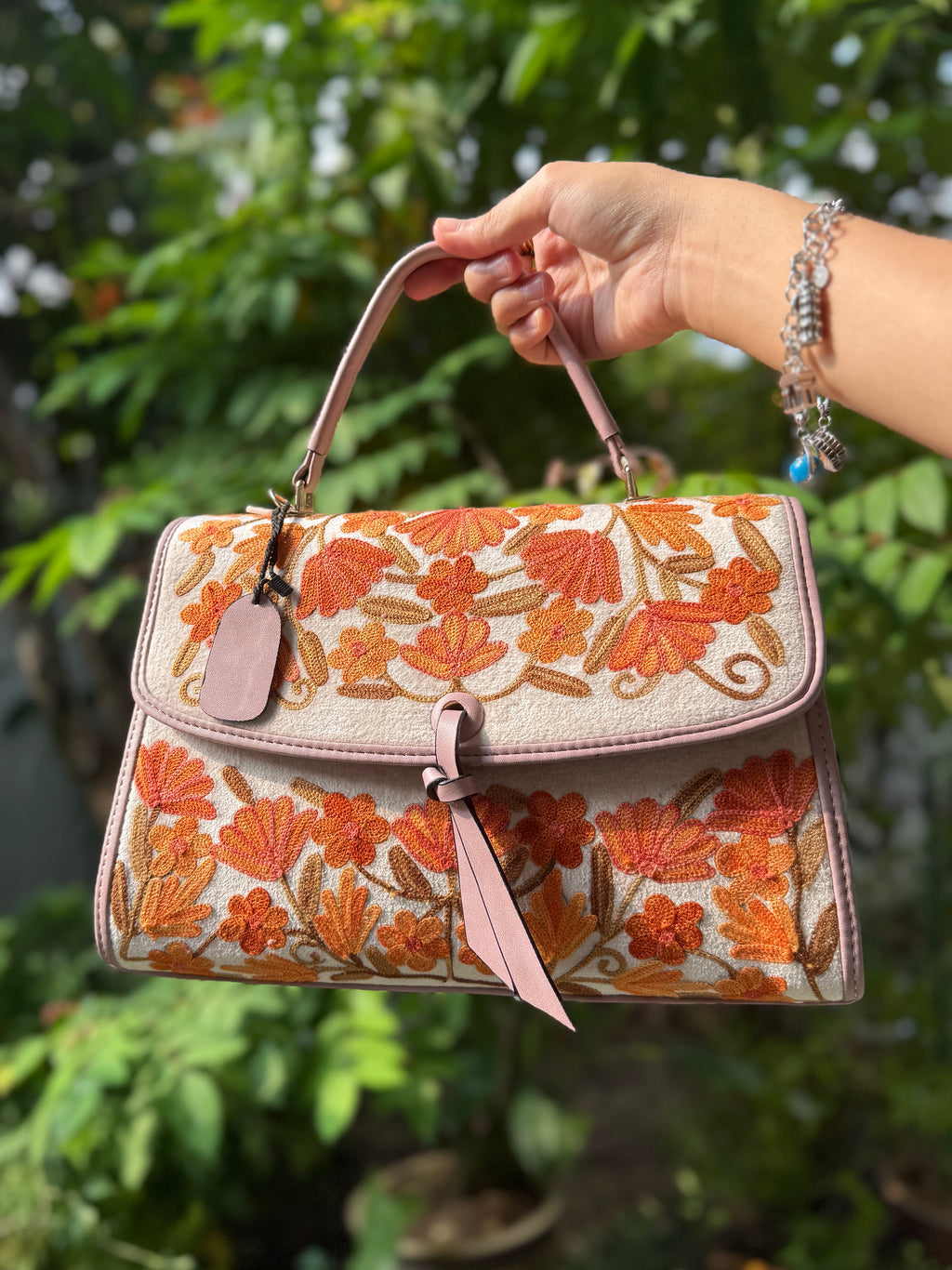 Floral Kashmiri Handbag