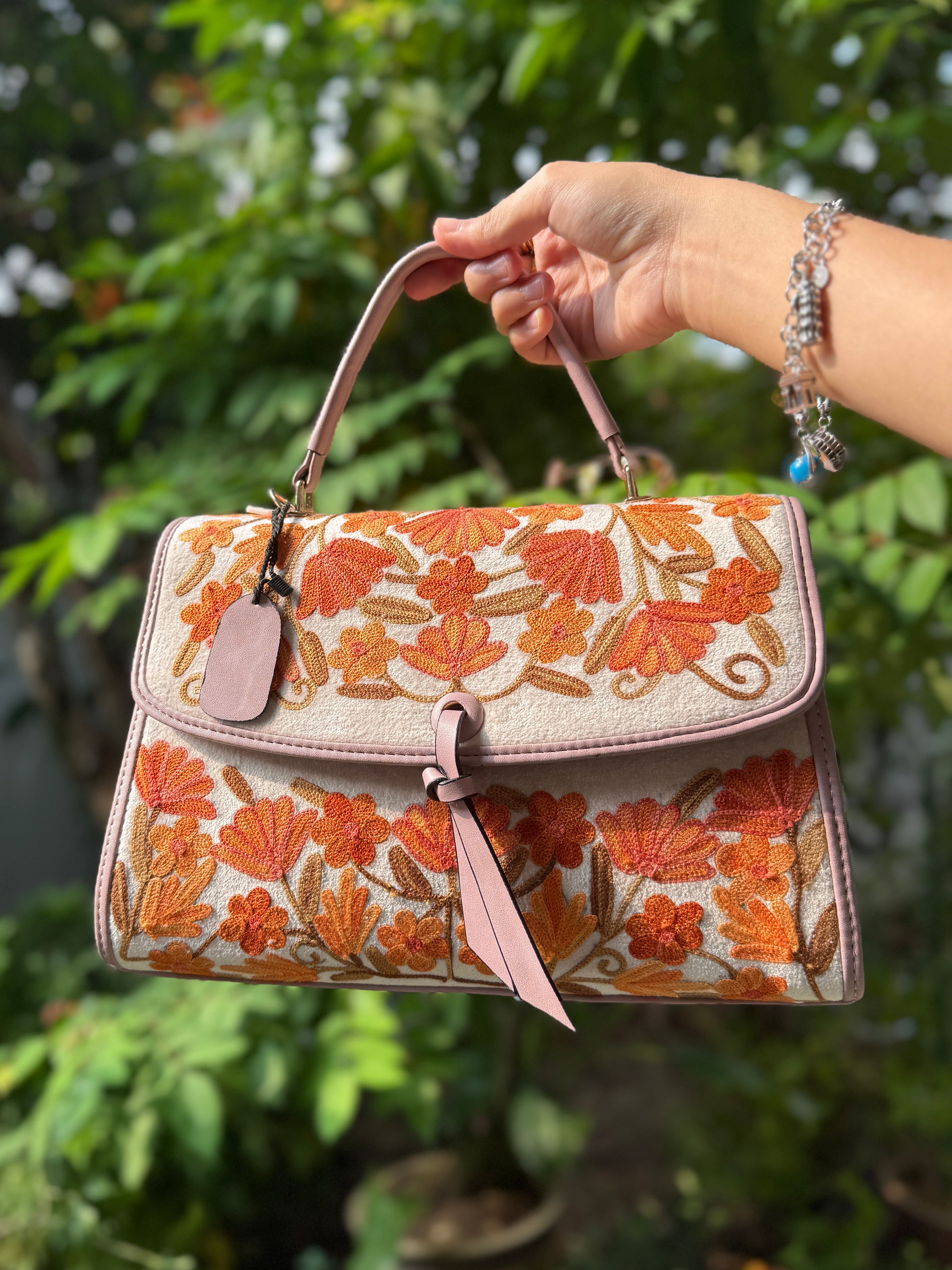 Floral Kashmiri Handbag