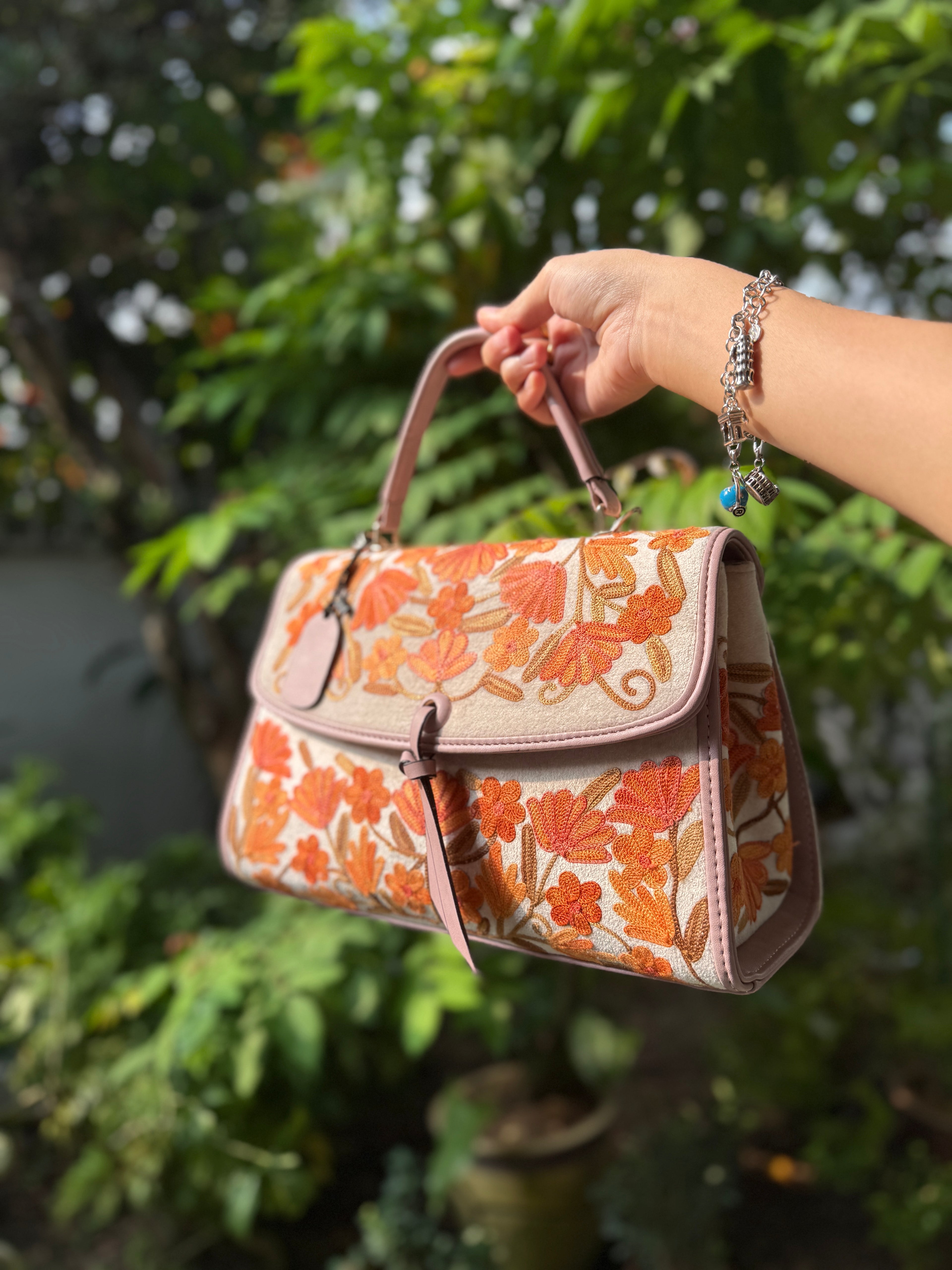 Floral Kashmiri Handbag